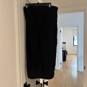 A.L.C. Black Strapless Dress